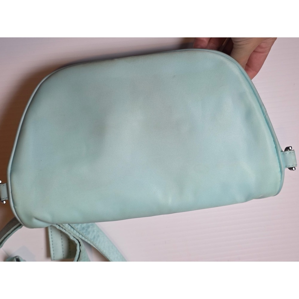 Lug Switchline Classic Sling Bag Aquamarine Quilted Crossbody Fanny Mint Blue - Picture 9 of 11